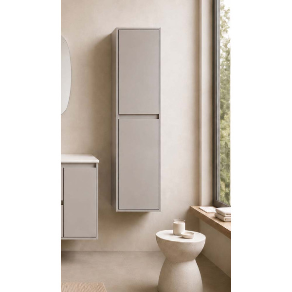 Pensile Mose L35xH142cm in nobilitato melaminico crema