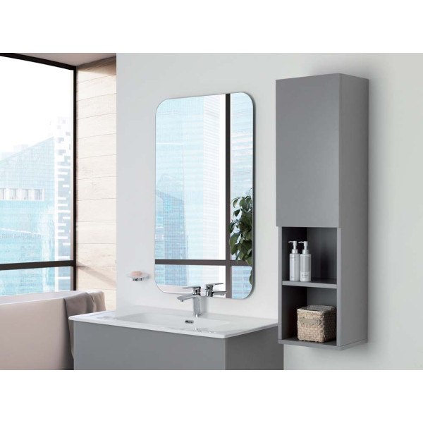 Pensile Pastello L30xH115 in nobilitato melaminico grigio