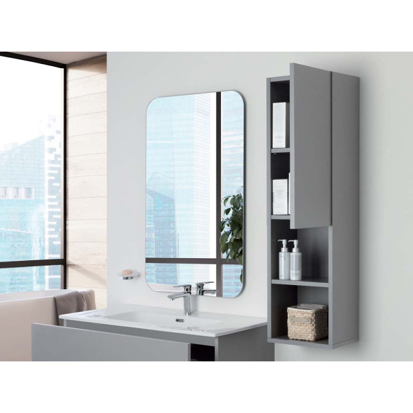 Pensile Pastello L30xH115 in nobilitato melaminico grigio