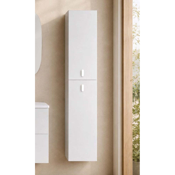 Pensile Rene' L35xH150 cm in nobilitato melaminico bianco