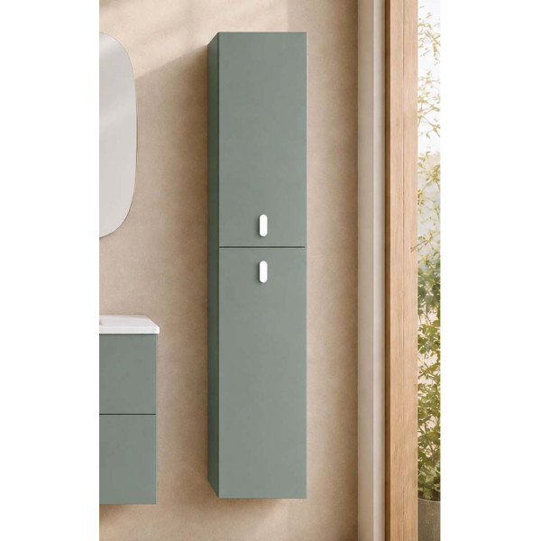 Pensile Rene' L35xH150 cm in nobilitato melaminico verde
