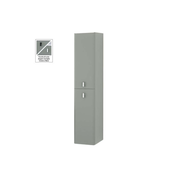 Pensile Rene' L35xH150 cm in nobilitato melaminico verde