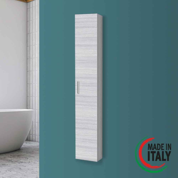 Pensile Stella L24xH150 in nobilitato melaminico grigio