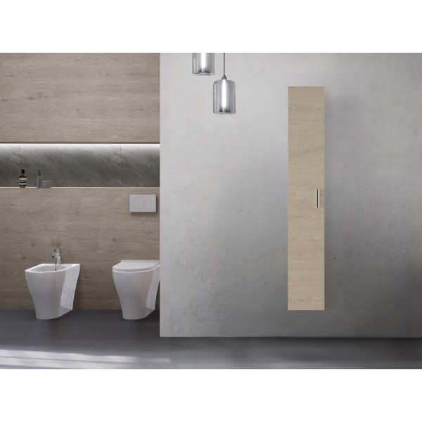 Pensile Stella L24xH150 in nobilitato melaminico rovere