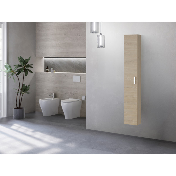 Pensile Stella L24xH150 in nobilitato melaminico rovere