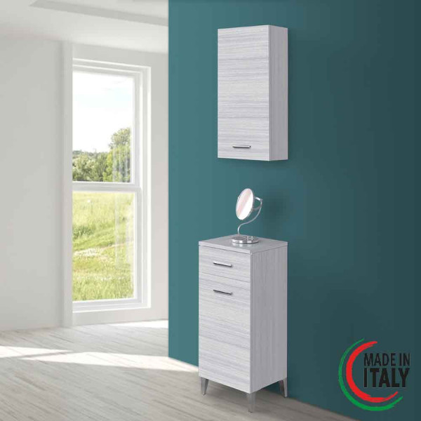 Pensile Stella L35xH70 in nobilitato melaminico grigio