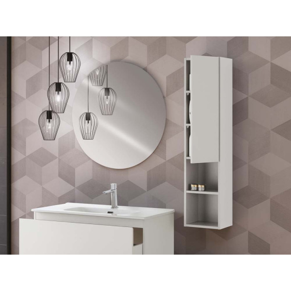 Pensile un'anta H115x30 bianco linea Light