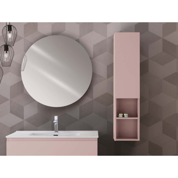 Pensile un'anta H115x30 rosa linea Light