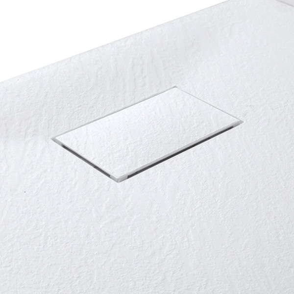 Piatto Doccia 70x90cm in poliestere rinforzato bianco