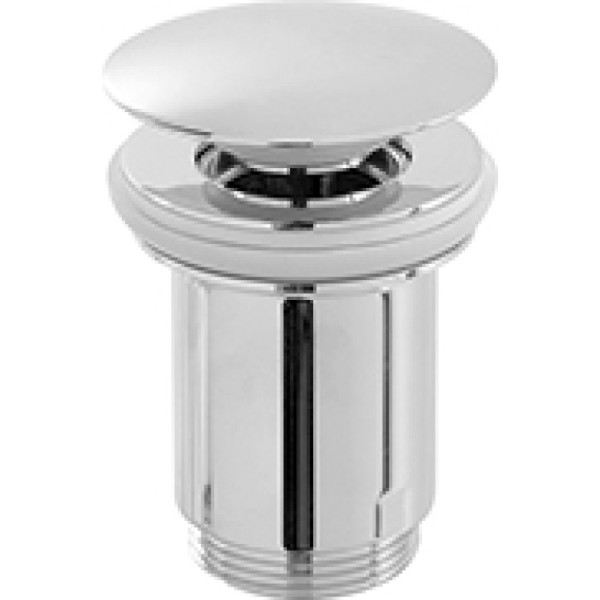 Piletta universale clic/clac tonda cromo 1-1/4