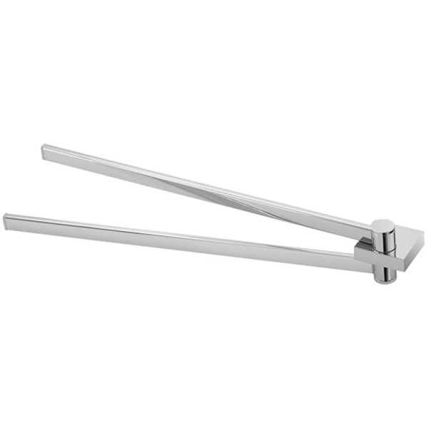 Porta asciugamani a snodo cromo linea Futura