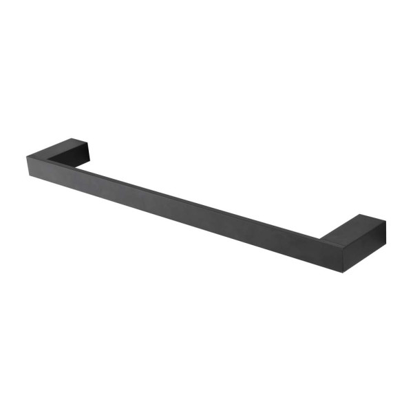 Porta asciugamani in alluminio nero 45cm Sky