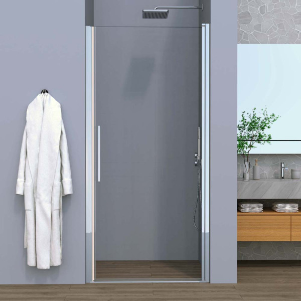 Porta battente 90cm trasparente linea Royal