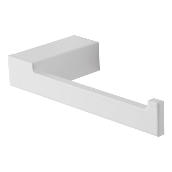 Porta rotolo in alluminio bianco Sky