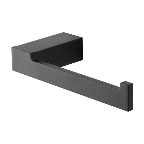 Porta rotolo in alluminio nero Sky