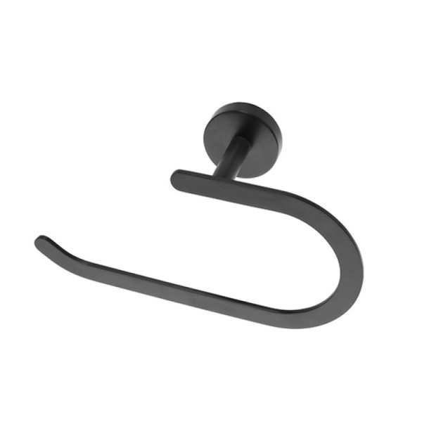 Porta salviette in acciaio nero linea Chic Black