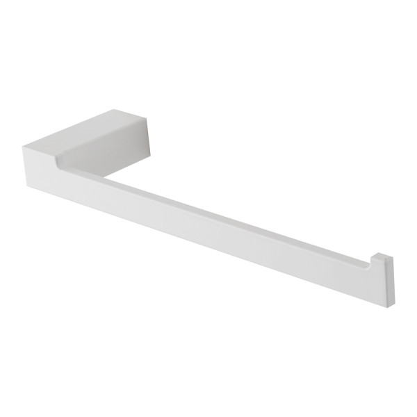 Porta salviette in alluminio bianco Sky