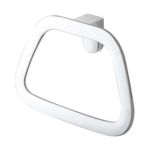 Porta salviette in cromall cromo linea Fusion