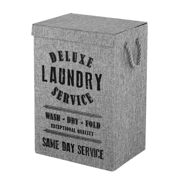 Portabiancheria in tessuto grigio 72 Lt Laundry