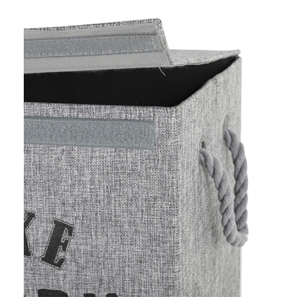 Portabiancheria in tessuto grigio 72 Lt Laundry