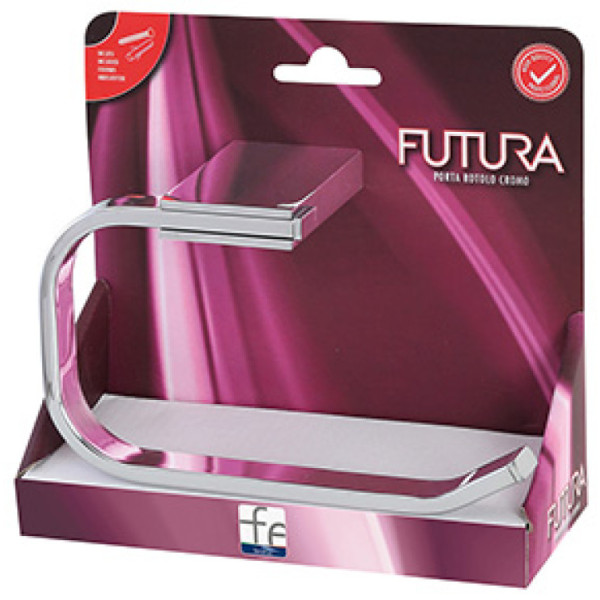 Portarotolo cromo linea Futura