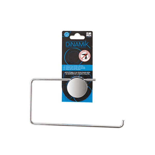 Portasalviette in acciaio cromato linea Dinamik