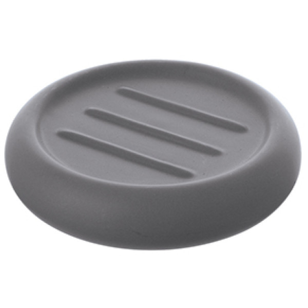 Portasapone in ceramica grigio linea Oslo