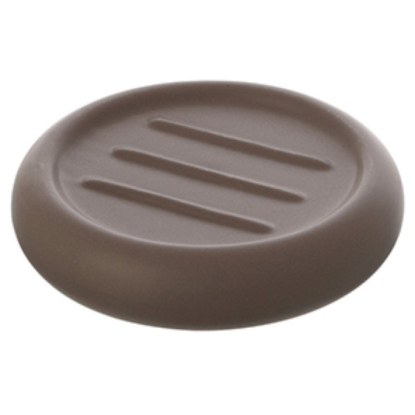 Portasapone in ceramica tortora linea Oslo