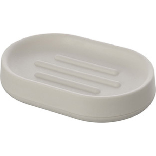 Portasapone in plastica PP bianco linea Pop