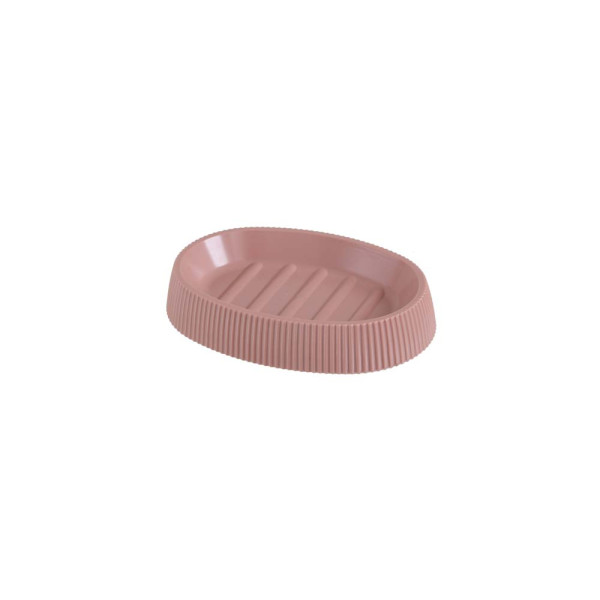 Portasapone in plastica PS rosa linea London