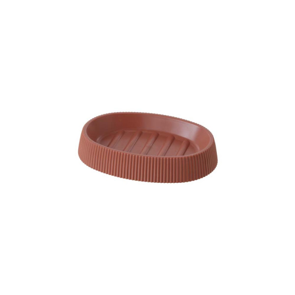 Portasapone in plastica PS terracotta linea London