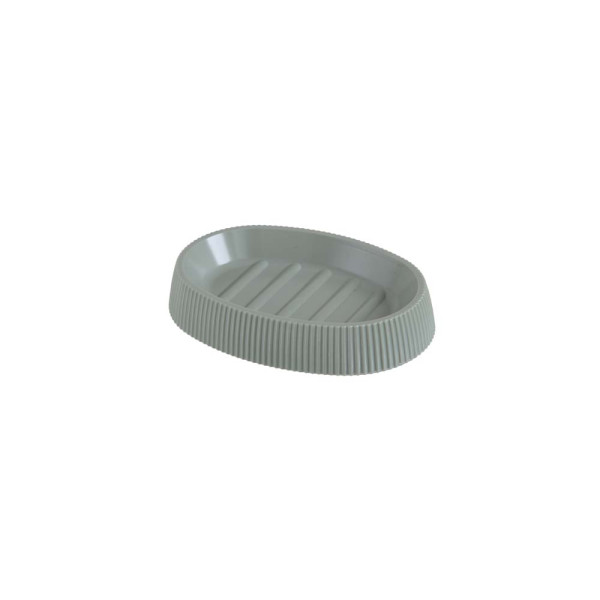 Portasapone in plastica PS verde linea London