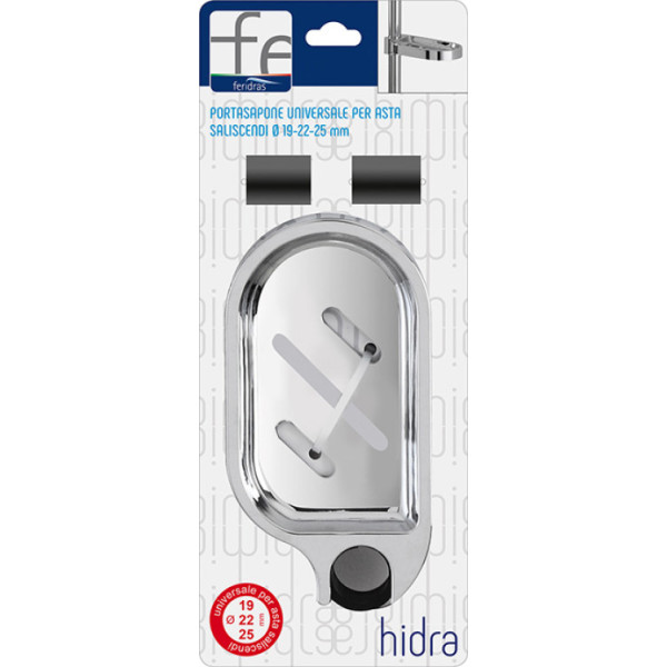 Portasapone universale per asta saliscendi