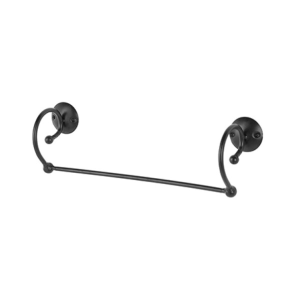 Portasciugamani da 40 cm in ferro battuto linea Siena