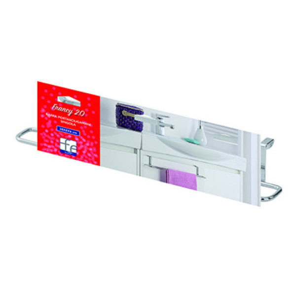 Portasciugamani singolo da 38 cm linea Francy 2.0
