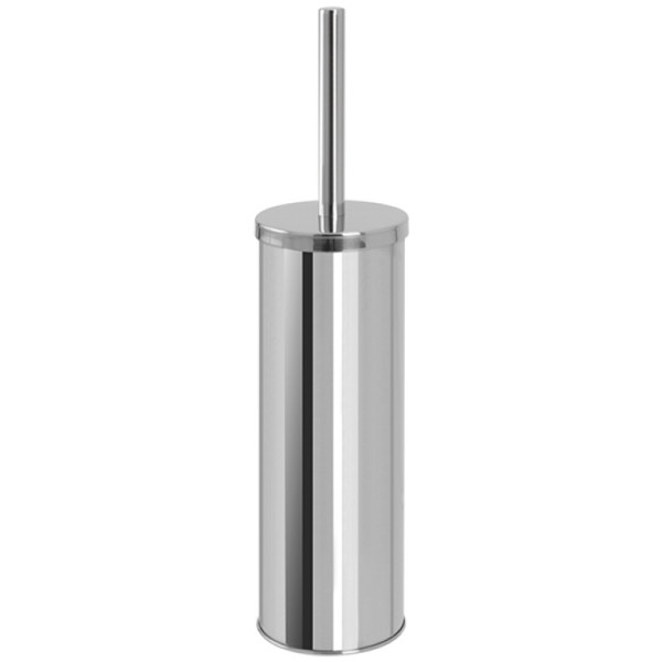 Portascopino da appoggio cromo linea Unica