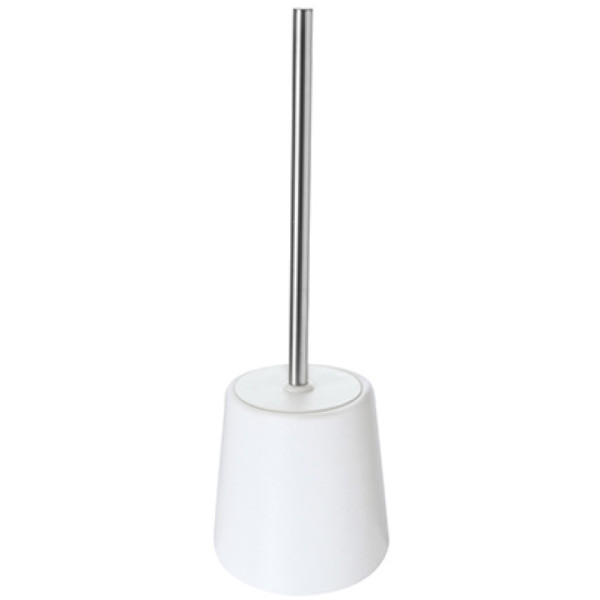 Portascopino in ceramica bianco linea Sidney