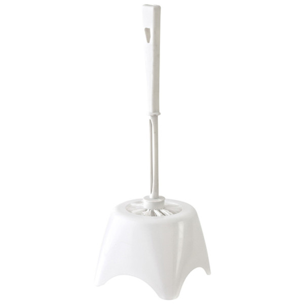 Portascopino in plastica bianco Ping