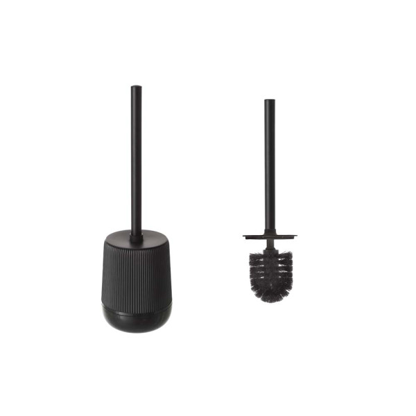 Portascopino in plastica nero linea Jazz