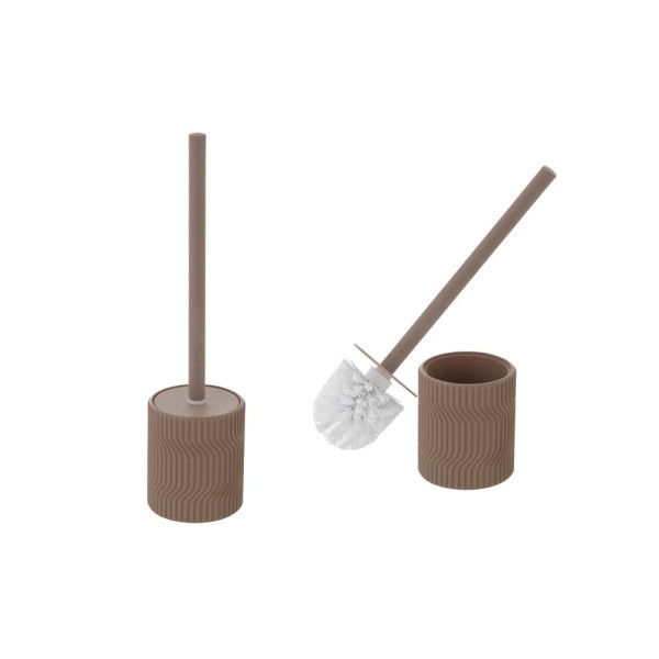 Portascopino in poliresina moka linea Swing