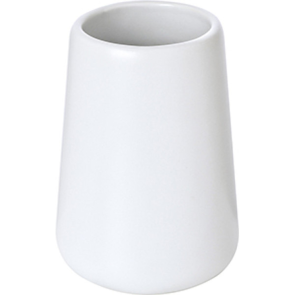 Portaspazzolino in ceramica bianco linea Sidney