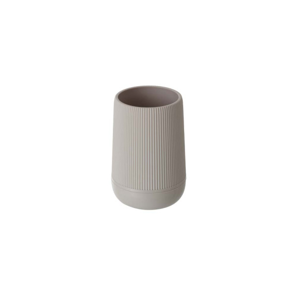 Portaspazzolino in plastica beige linea Jazz