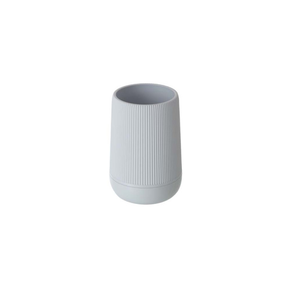 Portaspazzolino in plastica bianco linea Jazz
