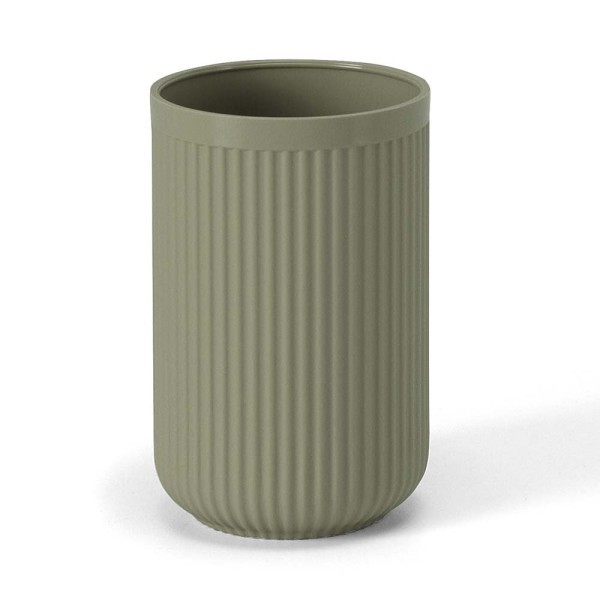 Portaspazzolino in plastica verde linea Colorado