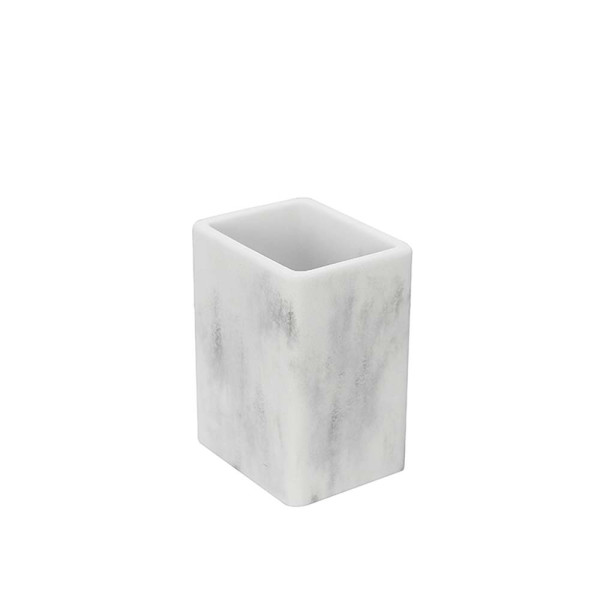 Portaspazzolino linea Marmo