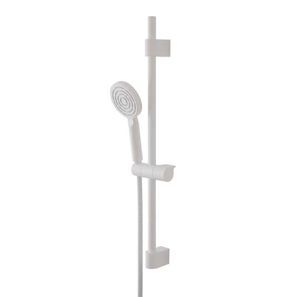 Saliscendi con doccetta tonda bianco hidra Style