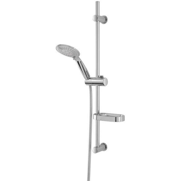 Saliscendi regolabile con doccetta 5 funzioni