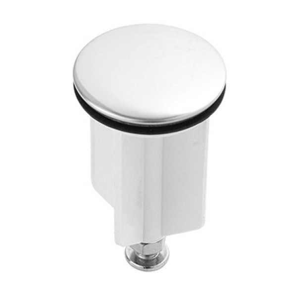 Saltello per lavabo in aciaio e abs 40 mm