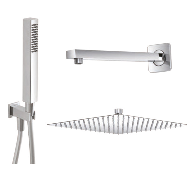 Set doccia cromato Linea platinum