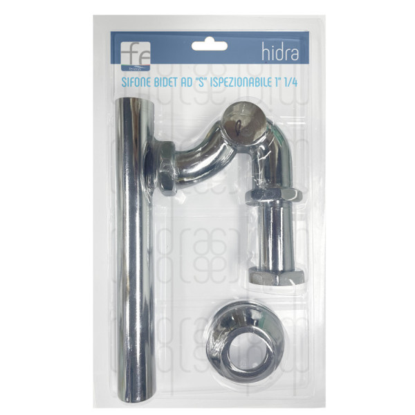 SIFONE BIDET AD S ISPEZIONABILE ATTACCO UNIVERSALE